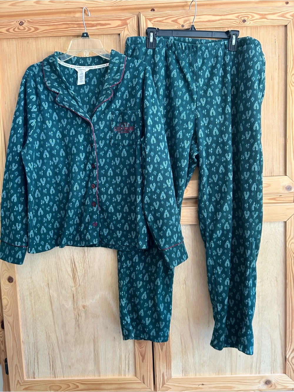 Women’s Lucky Brand Soft Fleece Pajama Set Sz 1X